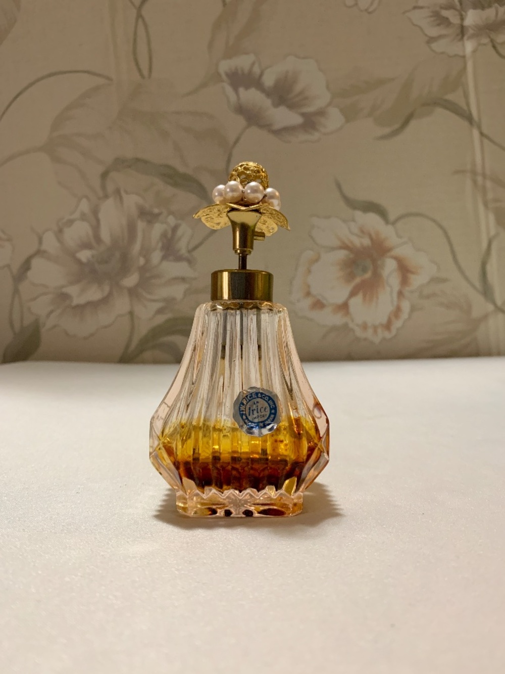 Vintage Irice Perfume Bottle - Perfume Has Dried Up @ the Bottom